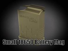 Small 18650 Battery Mag 3D Printer Model