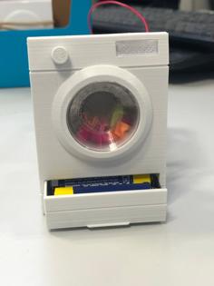 Mini Washing Machine 3D Printer Model