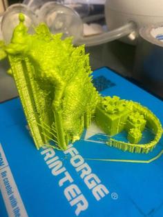 Godzill Christmas Tree Decoration 3D Printer Model