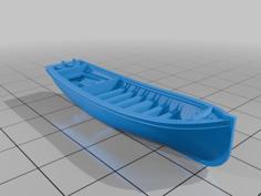 Royal Navy 36ft Motor Pulling Pinnace 3D Printer Model