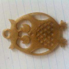 Owlkeychain 3D Printer Model