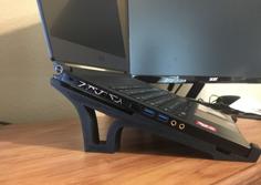 MSI Laptop Stand 3D Printer Model