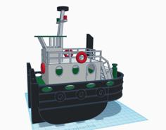 Springer Tug Boat 3D Printer Model