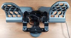 CadetPedals: Rudder Pedals And Toe Brakes For Flight Sims 3D Printer Model