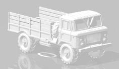 1/285 GAZ 66 3D Printer Model