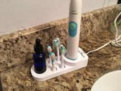 Sonicare Toothbrush Station 3D Printer Model