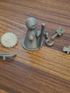 D&D Interchangeable Mini 3D Printer Model