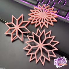 Stars Ornaments 3D Printer Model