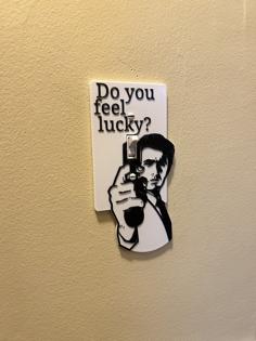 Dirty Harry Switch Plate Cover 3D Printer Model