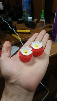 Palm-sized Hummingbird Feeder 3D Printer Model