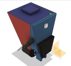 ESP8266 Automatic Turtle/Fish Feeder 3D Printer Model