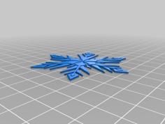 Snowflake 3D Printer Model