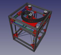 My CoreXY FreeCAD Project 3D Printer Model