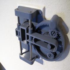 Planetary Gear Scotch Yoke Light Switch 3D Printer Model