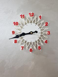 Wall Clock 3D Printer Model