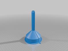 Customizable Vented Funnels 3D Printer Model