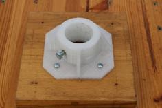 38mm Pole Mount Bracket 3D Printer Model