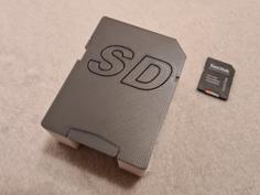 SD Card Box 3D Printer Model