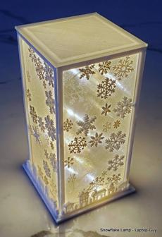 Snowflake Lantern 3D Printer Model