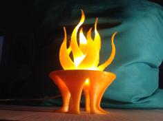 Hearth 3 – A Lampshade With Base 3D Printer Model