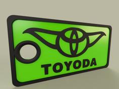 StarWars – YODA – Toyoda – Keychain 3D Printer Model