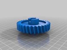 Garage Door Opener Worm Gear 3D Printer Model