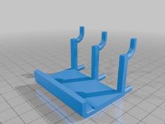 Pegboard Phone Holder 3D Printer Model