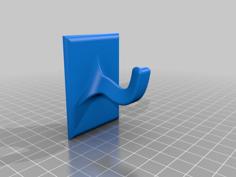 Hook To Stick To The Wall 3D Printer Model