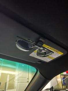 Sunglasses Car Sun Visor Clip V2 3D Printer Model