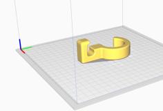 Curious Heavy Backpack Hanger Remix 3D Printer Model