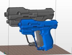 Halo 5 Magnum Resized 3D Printer Model