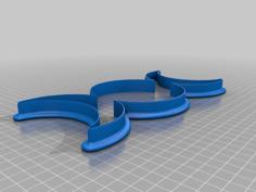 Triple Goddess Moon Cookie Cutter 3D Printer Model