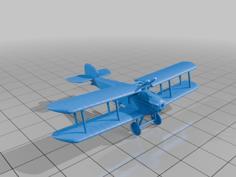 Sopwith 5f1 Dolphin (1/144) 3D Printer Model