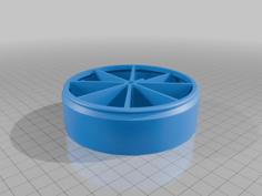 Round Crimps Box 3D Printer Model