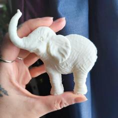 Baby Elephant 3D Printer Model