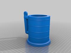 Stanley Cup Beer Can Koozie 3D Printer Model