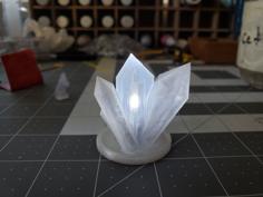 Glowing Giant Crystal (LED) 3D Printer Model