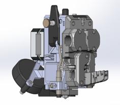 X-Carriage For Bondtech Prusa Extruder MK3(+MK3S Add-on) (Revised X-Axis) 3D Printer Model