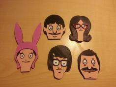 Bob’s Burgers Characters 3D Printer Model