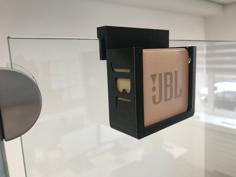 JBL Go 2 Shower Door Mount 3D Printer Model