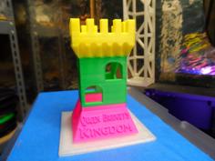 Aquarium Castle 3D Printer Model