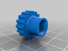 Camping Stove Knob 3D Printer Model