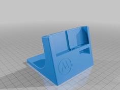 Motorola Phone Stand 3D Printer Model