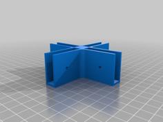 Customizable Mounting Bracket Modules For Shelving System 3D Printer Model