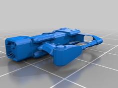 Fallout New Vegas Laser Pistol 3D Printer Model