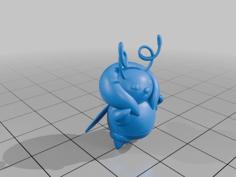 Pokemon Volbeat #313 – Optimized For 3D Printing 3D Printer Model