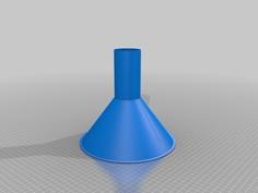 Bird House Food Refill Funnel 3D Printer Model