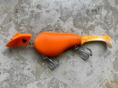 Headbanger Style Fishing Lure 3D Printer Model