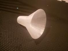 Wide-mouth Funnel, Customizable 3D Printer Model