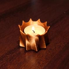 Tea Light Holder In GOT Style 3D Printer Model